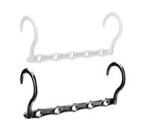 De Sauvetage De L'Espace - Organisateur De L'Armoire Pour L'Espace, Des Cintres De Vêtements En Couches | Récolte De Pantalons Réglables, Cintres Non Slip, En Métal En Cascade, Solution De Cons