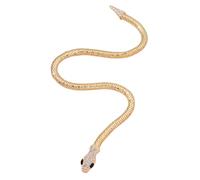 De Serpent - Manche Ouvert, Bijoux De Forme De Serpent Élégant | Placage Métallique Hypoallergénique, Ajustement Réglable Sécurisé Avec Strass, Vêtements De Fête De Banquet En Soir