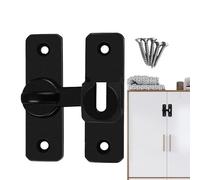 de serrure de porte de garage, Serrure de de porte, Serrure de porte en métal à 90/180 degrés - de porte pour la maison, serrure de porte élégante pour garages, b