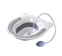 De Siège Pliable - 39 X 37 X 12 Cm, Cuvette De Siège De Toilette, Outil De Trempage De | Conception Équipée De Chasse D'eau Améliorant Le Soutien Pratique Pour La Thérapie De