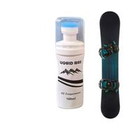 de skateboard - Pâte à frotter avec applicateur | 100 ml de liquide longue durée | Snowboard extérieur par temps froid sentiers de montagne, parc enneigé, aventure, athlètes, snowboarders