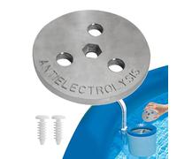 de skimmer de piscine lestée - Écumeur d'anodes de zinc - Disque de filtration - Accessoire de protection de pompe de piscine - Pièce de nettoyage pour bloc de - Équipement de