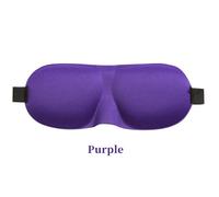 De Sommeil 3d,Patch Pour Les Yeux,Bloque La Lumière,Rembourrage Doux,Repos Du Sommeil,Aide À La Relaxation,Patch De Couverture,Bandeau Pour Les Yeux - Type Purple