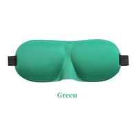 De Sommeil 3d,Patch Pour Les Yeux,Bloque La Lumière,Rembourrage Doux,Repos Du Sommeil,Aide À La Relaxation,Patch De Couverture,Bandeau Pour Les Yeux - Type Green