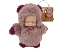 de sommeil pour tout-petits, remorques de poche en peluche, porte-clés en peluche, accessoires pour filles, fans de sac de couchage en peluche, peluche pour fans de sac de couchage en peluche