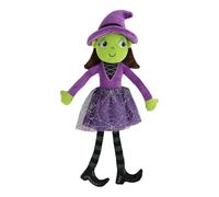 de sorcière - Peluche d'halloween - Figurine Magique Douce - Paquet décoratif Mignon - Ensemble de Peluches fantaisistes pour l'intérieur - Chambre de Fille, canapé, lit, Salon, fête, Vacances