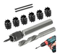 de soudage par taches, séparateur de panneau Décapant de perforation rotatif | Outil robuste pour enlever les points de soudure, coupe-trous hexagonaux pour fer, acier inoxydable
