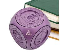Dé Spinner - Jeu de Dés Classique 7-en-1 - Plateau Géométrique Rotatif pour Famille Couples Adultes Adolescents,Divertissement pour Réunions et Salles de Classe