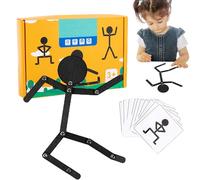 de sport en bois - Figurine articulée 29 x 18 cm, action multi-articulée, lisse et sûre, matériau de haute qualité | Jouet éducatif créatif pour, compétences d'observation, décor
