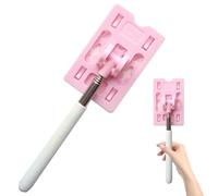 de stationnement Tige de péage télescopique - Tige de support de carte télescopique pour le paiement du stationnement | Outil de stationnement de stationnement pour le p, Pink + Pure White