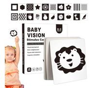 de Stimulation de la Vision pour bébés - d'éclair à Contraste élevé Apprentissage du Nourrisson, d'activité éducative | Toy de développement cognitif visuel pour 0 à 3 Moi
