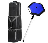 de Support de Sac de Voyage de Golf - Protection de Bras Rigide en d'aluminium réglable | Durabl Golf Club Support System pour Les Voyages, Protection de Sac de Golf en Plein air, AST