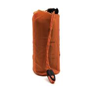 De Survie 2 Personnes Pe Abri D'urgence Tube Avec Sac En Tissu Paracorde Pour La Randonnée, Le Camping Et L'extérieur 95x59 Pouces