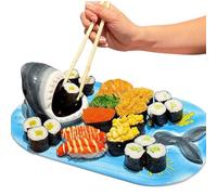 de sushi Vaisselle en céramique passe au lave-vaisselle Support pour tacos de requin | Boulettes de viande, collations, fruits, anniversaire, festival, dîner, maison, cuisine, restaurant, ensemble de