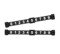 de table de baby-foot - 2 mini pièces de hockey - Indicateur de 10 numéros unités de hockey - Compteurs d'air de table