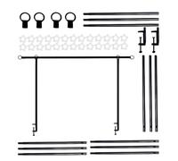 de Table en Forme d'arc de Ballon en métal - Cadre de à Pince Solide avec connecteur à Anneau, de Suspension de réglable, Conception d'installation Facile | de dé