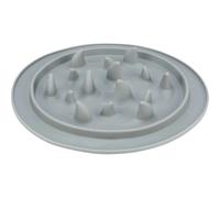 de table pour chien en TPE Trixie Slow Feeding Gris TU