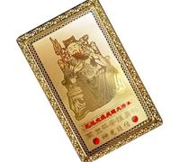 de Tai Sui 2025-2025 - Cartes de protection Tai Sui | Cartes traditionnelles chinoises en cuivre | Année du serpent 2025 Wu Sui General Tai Sui Carte Serpent, Bénédiction du