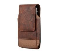 de Taille Ergonomique Quotidien, Fixation de Ceinture antidérapante, étui de téléphone Vertical en PU résistant à l ' Usure, Solution de Stockage Multi-Cartes, de Taille de Conception