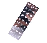 de tampon à ongles, modèles de Nail Art, plaques d ' art de fleurs d ' animaux pour décorations, plaques d ' estampage d ' ongles, tampon de fleur pour les vacances, organisateur de plaques, livre