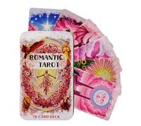 de Tarot 78 Lames De Romantique Interactif Avec Boîte En Fer-Blanc