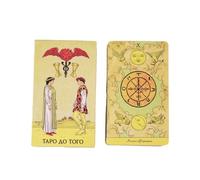 de Tarot avec Significations Inscrites De Cartes De Tarot Pour Les | Portable De Société De Divination Pour , Garçons Et Filles, Hommes Et Femmes, Mari, Fils, Fille, Collègues, Adolescents