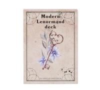 de tarot standard - Version anglaise, cartes de divination du destin | Cartes de lecture Fortune - pour l'étude du tarot et les loisirs | Papier stock, texte anglais, illustration symbolique