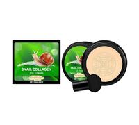 de teint crème CC - Teinte peau | Correcteur de maquillage léger éclaircissant, coussin d'air imperméable, contrôle de l'huile pour une couverture rapide, ton blanc ivoire, base pour le visage, b