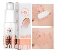 De Teint Liquide À Changement De Couleur - Base De Maquillage Longue Tenue Parfaite, Teinte Auto-Adaptable Et Contrôle Du Sébum, Hydratant Et Résistant À L’Eau Pour Types De Peau