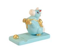 de téléphone décoratif, en Forme de Cheval, de téléphone Portable de 12,7 x 7,6 cm avec Base Stable, en résine avec Jolie Figurine, décoration de Bureau, bénédiction de