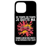 De Temps en Temps Je Quitte Ma Chambre Ma Présence Limitée Coque pour iPhone 13 Pro Max