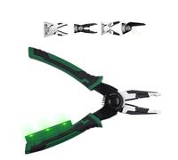 De tensions ergonomique Pince à tête interchangeable Outil multiple en acier allié avec poignée antidérapante pour électriciens Testeur de tension Coupe-fil