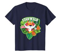 De The Sleepy Tiger & Fly Stay Wild Yoga Kids T-Shirt