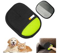 de toilettage pour chat pour chien de compagnie - remords à deux voies réutilisable Mitt | Massage statique avec de brosse pour un nettoyage et un contrôle des odeurs | Groom
