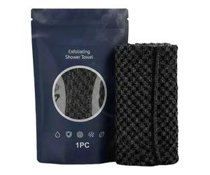 de toilette - Longue portée en pour le dos, chiffon de beauté pour enlever les peaux mortes, tissage moussant en microfibre douce, accessoire de corps en tissu, pour personnes