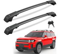 De Toit pour Hyundai Santa Fe 2024 2025 Barres de Toit Railing PorteBagages de Voiture Coffres de Toit Durable Barres de Toit magnétiques avec