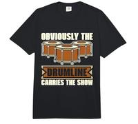 De Toute évidence, The Drumline Porte The Show Drum Player Drumline Comfort Colors Adult Heavyweight T-Shirt