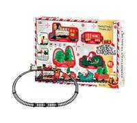 de train de Noël jouet de piste d'interaction parent-enfant | Modèle de train électrique pour interaction parents-enfants, anniversaire, vacances, jeu