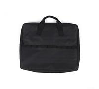de Transport Pliable 52x43cm Poignées Renforcées de Transport(Style B) | Tissu 600D imperméable, poignées renforcées, idéal camping et jardin, couleur noire durable
