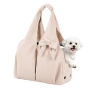 de Transport pour Animaux de Compagnie avec Transport, Beige | Sangle pour Petits Chiens Chats