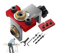 de travail du bois, pour trous droits - Localisateur d'instructions de perçage réglable - Centrage de Doweling - Manuel de perçage - Accessoires d'outils électriques - Jigs