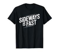 De Travers C Est Rapide Moto Flat Track Pilote Ovale Terre T-Shirt