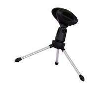 de trépieds pour microphones de bureau avec de téléphone, pince universelle pour l ' enregistrement de streaming en direct et de podcasting, enregistrement à base robuste