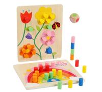 de Tri pour Tout-Petits - Éducatif Préscolaire sur les Couleurs | Jouet de Développement de la Motricité Fine pour 3 Ans et Plus Maison École