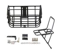 de vélo - de Cargaison en métal | Cargo à vélo faciles à Assemblage | Rack de Rangement des vélos | Accessoires de Stockage de vélos Robustes précis pour Les achats