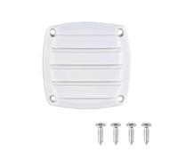 De Ventilation Gill Plate Bateau - Grille D’aération Extérieure pour Yacht Camion, Ouverture Fluide 4 Fentes Métallique Résistante | Protection Flux Air Circulation Conduit Extérieur