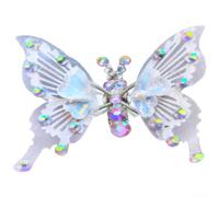 de Ventilation pour voiture Papillon 3D Métal Strass Élégant Couleurs | MatÃ©riau mÃ©tal pour robuste Fixation simple grille de ventilation Style minimaliste pour divers intÃ©rieurs