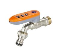 de verrouillage extérieur mis à jour - Faucet fait de tout le cuivre, l'antigel et le vol. eau spéciale pour le lavage de voiture et l'arrosage de jardin. Equipé d'un b