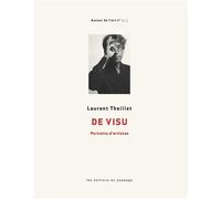 De Visu Portrait d'artistes - Laurent Theillet - Passage Les Eds Du - broché - Essai