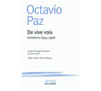 De vive voix: Entretiens (1955-1996)